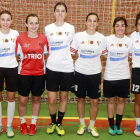 Plantilla del Hotel Ciudad de Burgos que se clasificó para la final femenina en la tanda de penaltis-Raúl G. Ochoa