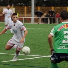 Marcos se dispone a golpear un balón en el choque de ayer frente al Atlético Astorga-Raúl G. Ochoa