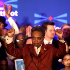 Lori Lightfoot, nueva alcaldesa de Chicago.-