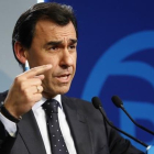 El vicesecretario de organización del PP, Fernando Martínez-Maíllo, en una rueda de prensa tras el comité ejecutivo de su partido.-JUAN MANUEL PRATS