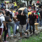Inmigrantes veenzolanos en refugios de Colombia.-EUROPA PRESS