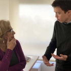 Manuela Carmena junto a Íñigo Errejón.-TWITTER