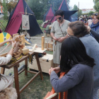 Las orillas del Arlanzón acogen un campamento medieval durante el Fin de Semana Cidiano.-ISRAEL L. MURILLO