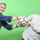 Manbolo Lama y Jesús Gallego, en una imagen promocional del nuevo programa 'El Golazo de Gol', del canal deportivo Gol.-