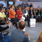 Javier Lacalle participó en una de las mesas de la convención nacional del PP el sábado en Madrid, donde coincidió con la ministra.-ECB