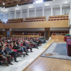 El acto de entrega de premios se celebró en el Aula Magna de la Universidad de Burgos.-SANTI OTERO
