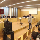 Imagen de un juicio celebrado en los juzgados de la avenida Reyes Católicos.-ISRAEL L. MURILLO