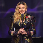 Madonna, durante su discurso.-NICHOLAS HUNT
