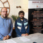 Javier Ajenjo y Juan Carlos de la Fuente hicieron ayer balance del festival.-L.V.