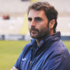 Diego Rojas durante un partido con la Arandina en El Plantío-Israel L. Murillo