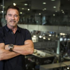 Arnold Schwarzenegger posa en el recinto de Fira de Barcelona, el pasado mes de noviembre.-FERRAN NADEU