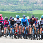 Imagen del pelotón de la Vuelta a Burgos Femenina. ECB