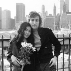 John Lennon y Yoko Ono, en Nueva York, donde el exbeatle fue abatido por un fan perturbado.-