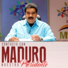 Maduro, durante su programa de televisión semanal 'En contacto con Maduro', en Caracas, este martes.-REUTERS