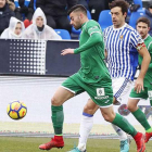Diego Rico en el partido que jugó el Leganés ante la Real Sociedad.-LALIGA