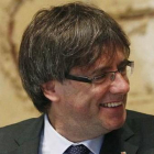El presidente de la Generalitat de Cataluña, Carles Puigdemont.-EFE/Marta Pérez