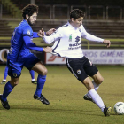 Montero fue el jugador más destacado del Burgos CF en el duelo de ayer ante el Fuenlabrada-Raúl G. Ochoa