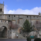 La iglesia de Santa Eugenia de Villegas está pendiente de su rehabilitación.-ECB