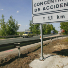 La mejora de la seguridad del tramo de la N-I entre Rubena y Fresno de Rodilla cuenta con 5,9 millones. ISRAEL L. MURILLO