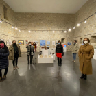 El encuentro ha terminado con una visita a la a la exposición ‘Mujeres artistas de las Merindades’. ECB