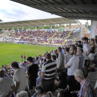 Imagen de la Tribuna y del Fondo Sur antes del partido de presentación ante elCastilla.-ISRAEL L. MURILLO