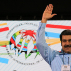 No es la primera vez que Maduro hace este tipo de bromas en público.-VENEZUELAN PRESIDENCY