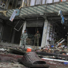 Al menos 34 muertos y un centenar de heridos en un atentado de Afganistán.-Foto: EFE