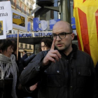 Joan Coma, este miércoles, a la salida de la Audiencia Nacional tras declarar ante el juez.-JOSÉ LUIS ROCA