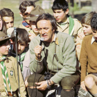 Félix con Scouts y Linces en Peguerinos (Avila) © Antonio Ruiz-WWF España