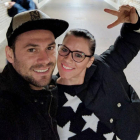 Andrei Burnaz y Andreea Cristea, la joven que cayó al río desde el puente de Westminster.-LONDON METROPOLITAN POLICE / HAN / EFE