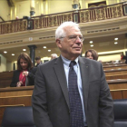 Borrell, en el Congreso-DAVID CASTRO