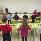 Un grupo de niños en la Escuela de Música. ISRAEL L. MURILLO