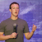 Mark zuckerberg, este lunes, en una conferencia en Yakarta.-