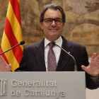 Artur Mas convoca plebiscitarias el 27-S.-