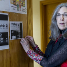 Sara Tapia en su despacho de la Universidad de Burgos.-ISRAEL L. MURILLO