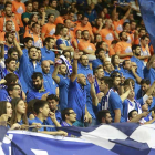 La ‘Marea Azul’ se ha dejado notar cada partido en el Coliseum-Israel L. Murillo
