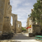 El albergue de San Antón, en las ruinas del monasterio de Castrojeriz. ECB