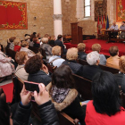 Numeroso público acudió ayer a la celebración de esta jornada en el Monasterio de San Juan.-