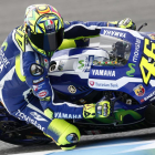 El piloto italiano de MotoGP Valentino Rossi, en el circuito de Jerez.-EFE / ROMÁN RÍOS