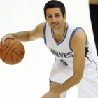 Ricky Rubio, en una imagen con su equipo.-Foto: EFE / CRAIG LASSIG