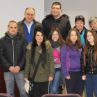 El alcalde, con los alumnos del nuevo curso formativo que se desarrollará durante los próximos seis meses-ECB