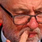 Jeremy Corbyn, en la conferencia anual del Partido Laborista, el 25 de septiembre del 2018 en Liverpool.-REUTERS / PHIL NOBLE