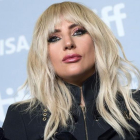 Lady Gaga atiende a la prensa durante una conferencia en el Festival de Cine de Toronto, el pasado 8 de septiembre.-PERIODICO (AP / VALERIE MACON)