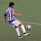 Pablo del Álamo con la camiseta del Real Valladolid.-