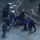 Protestas en Bucarest contra el Gobierno de Rumanía.-