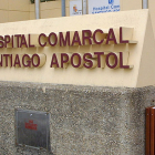 Exterior del Hospital Santiago Apóstol de Miranda de Ebro, donde se encuentra ingresado el paciente. ECB