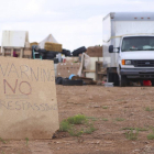 Imagen del campamento donde fueron encontrados los 11 niños, en Nuevo México. /-AP / JESSE MOYA