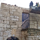 La iglesia perdió también el campanario con el incendio sufrido el pasado miércoles.-ECB