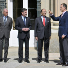 El rey Felipe VI preside en el Palacio Real de la Granja de San Ildefonso (Segovia) la reunión del Consejo Científico del Real Instituto Elcano-ICAL