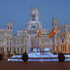 El Palacio de Telecomunicaciones en Cibeles, sede del Ayuntamiento de Madrid.-EFE
